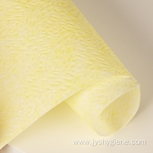 Yellow bark pattern industrial wipes